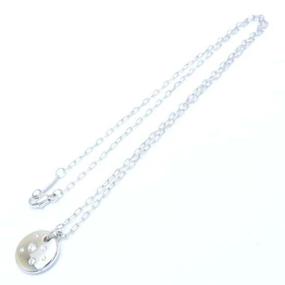 TIFFANY Authentic 18k Silver Diamond Necklace - Picture 3 of 9